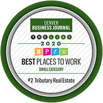 Denver Buisness Journal's Best Places to Work Award for 2020