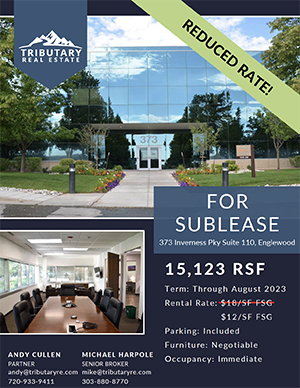 373 Inverness Sublease