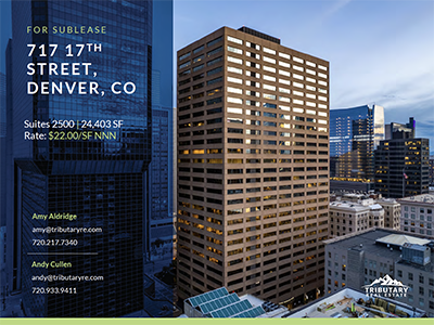 717 17th Street Sublease